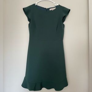 Ann Taylor Loft Dress | Deep teal short dress